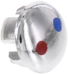 Cache pour l&eacute;vier chrom&eacute; NF