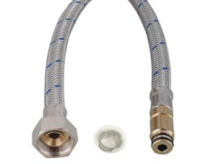 Flexible d'alimentation HP bleu avec joint/tamis 55 cm M10x1 MZ