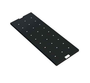 LUISINA - EGOUTTOIR PLAT DIALOGO ALUMINIUM NOIR MAT