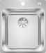 Miniature EVIER BLANCO SOLIS 400-IF/A INOX BROSSE AU EVIER n°0