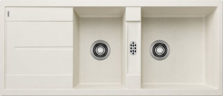 EVIER BLANCO METRA 8S RV SG BLANC SOFT