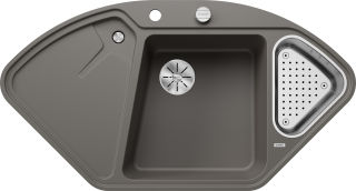 EVIER BLANCODELTA 9E-F SG GRIS VOLCAN AUTO AC