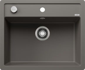 EVIER BLANCO DALAGO 6-F SG GRIS VOLCAN AUTO