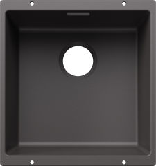 EVIER BLANCO SUBLINE 400-U SG GRIS ROCHER -S/VID EVIER