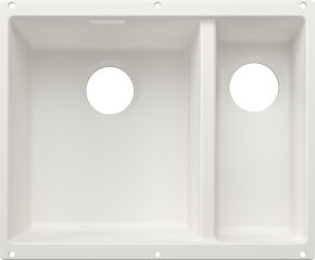 EVIER BLANCO SUBLINE 340/160-U GCG SG BLANC -S/VID EVIER