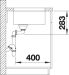 Miniature EVIER BLANCO SUPRA 500-U INOX MANUEL n°3