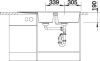 Miniature EVIER BLANCO METRA 8S SG GRIS ROCHER &SIPHON n°3