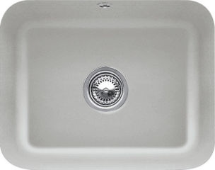 Cisterna Fossil - Cuve sous-plan rectangulaire Villeroy & Boch 1 grand bac coloris Fossil