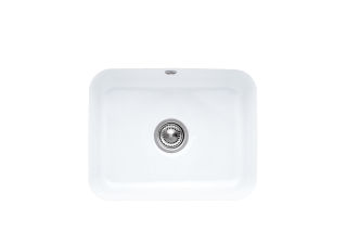 Cisterna Blanc - Cuve sous-plan rectangulaire Villeroy & Boch 1 grand bac coloris Blanc