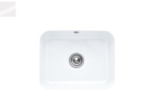 Cisterna Snow white - Cuve sous-plan rectangulaire Villeroy & Boch 1 grand bac coloris Snow White