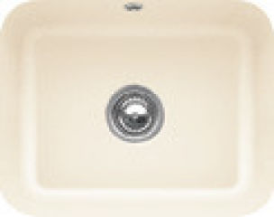 Cisterna Ivory - Cuve sous-plan rectangulaire Villeroy & Boch 1 grand bac coloris Ivory