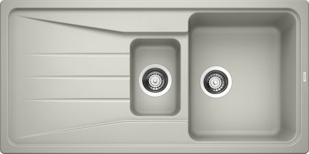 BLANCO SONA 6S PDUR GRIS PERLE &SIPHON