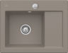 Miniature Subway Compact Timber - Evier &agrave; encastrer Villeroy & Boch 1 bac, 1 &eacute;gouttoir coloris Timber n°0